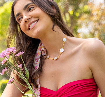 5 Pearl Choker Necklace